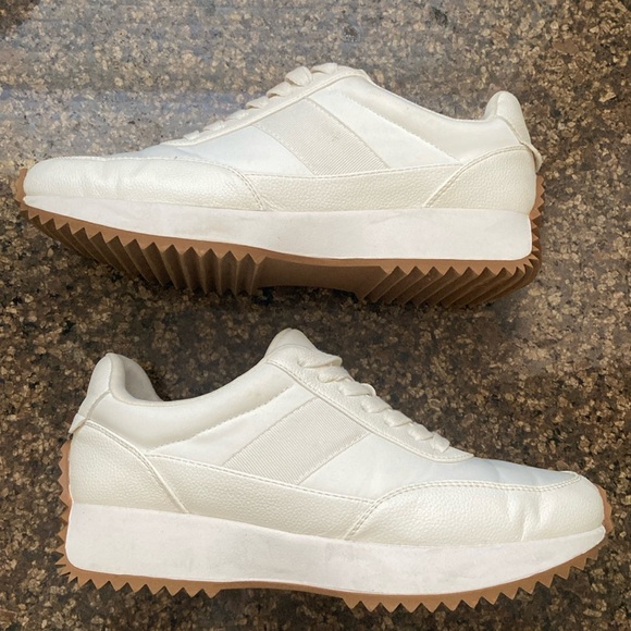 Womens DV platform shoe white 9 - Picture 1 of 7